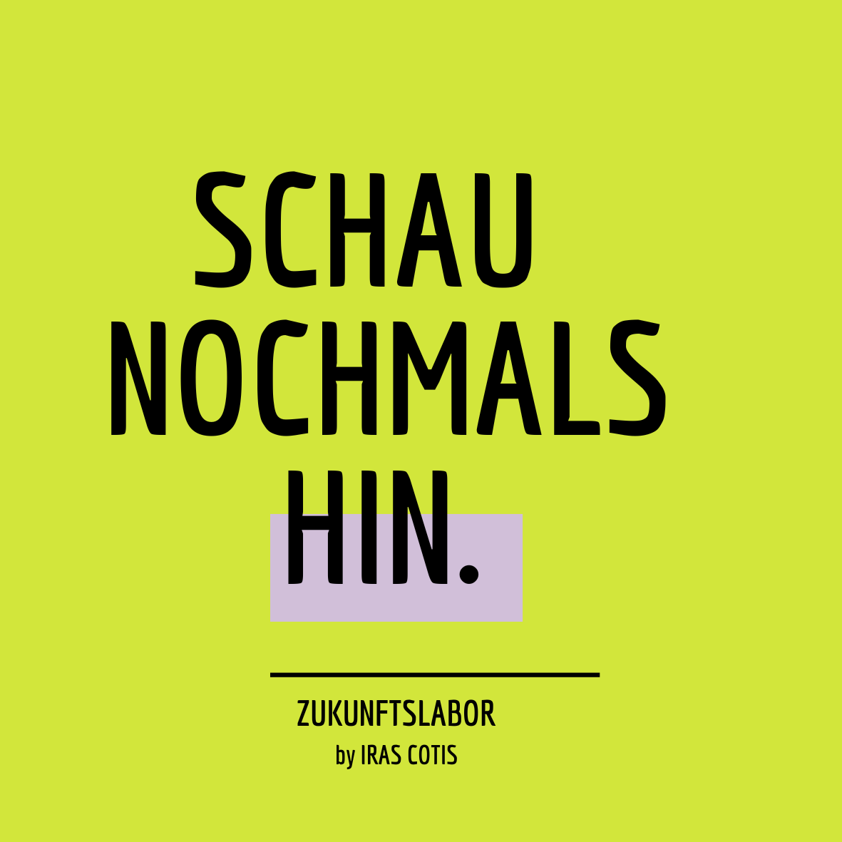 Sticker Schau nochmals hin – Limette